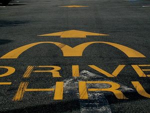 drive thru lane