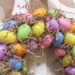 Easter egg wreath