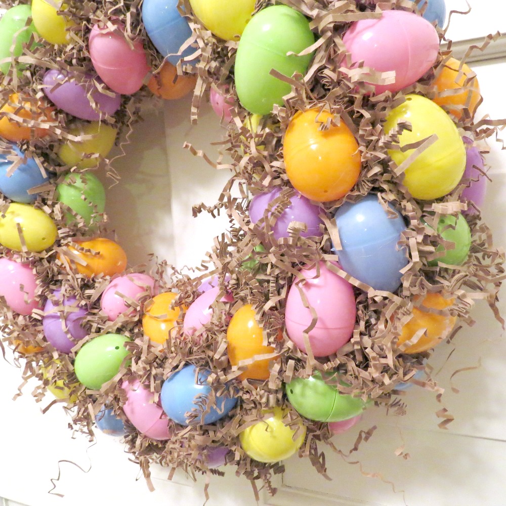 Easter egg wreath