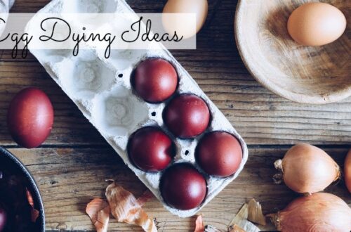 egg dying