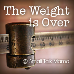 “The Weight is Over” — My 2016 Weight Loss Goal