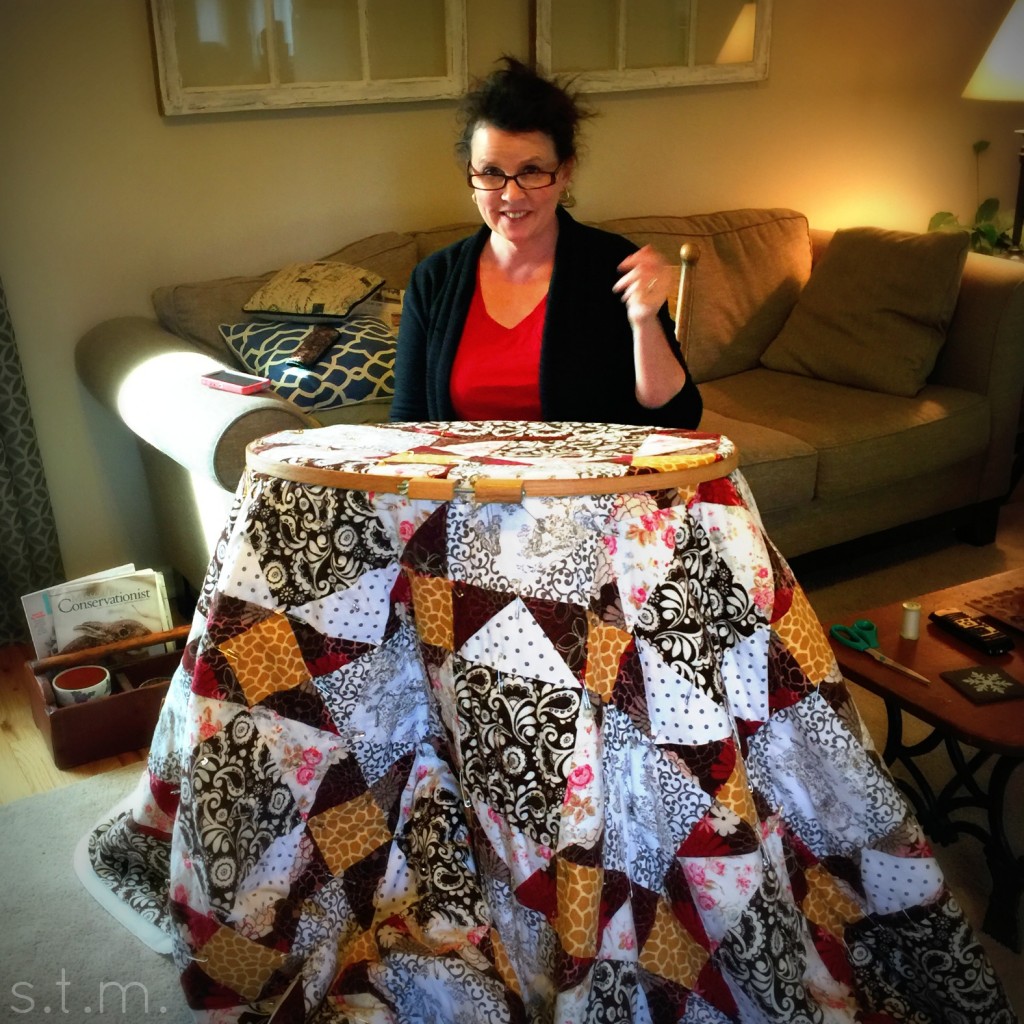 quilting and football