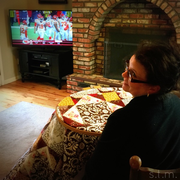 Quilting and Football