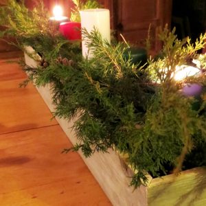 Advent “Wreath” in a Box