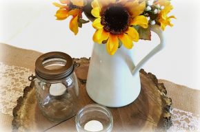 sunflower centerpiece