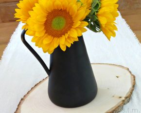 sunflower centerpiece