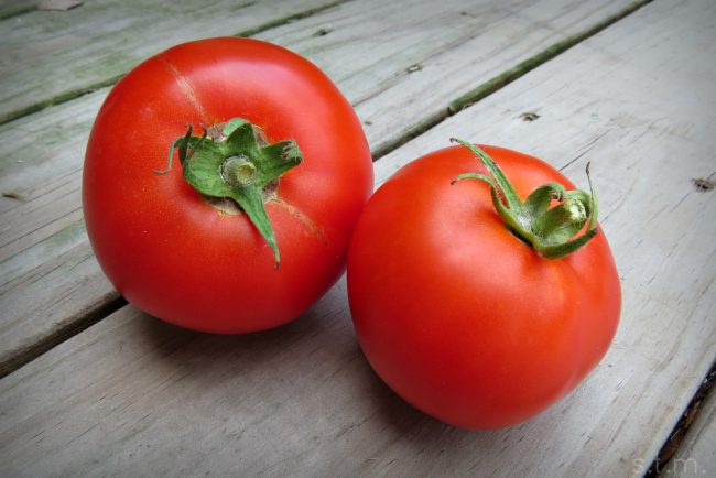 red tomatoes