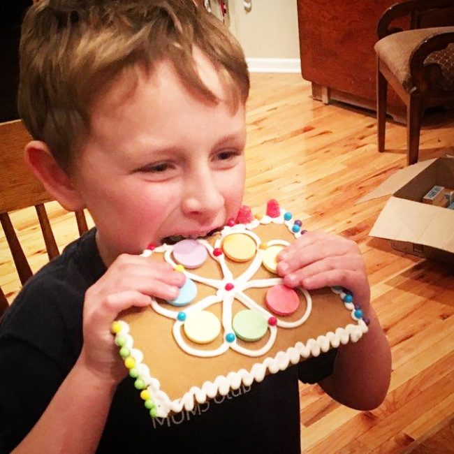 gingerbread building