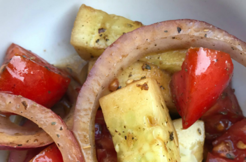tomato cucumber salad