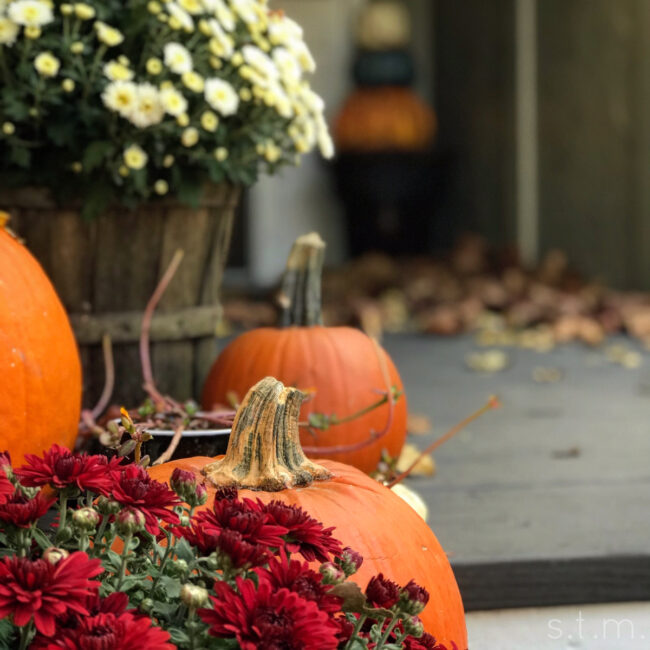 fall porch