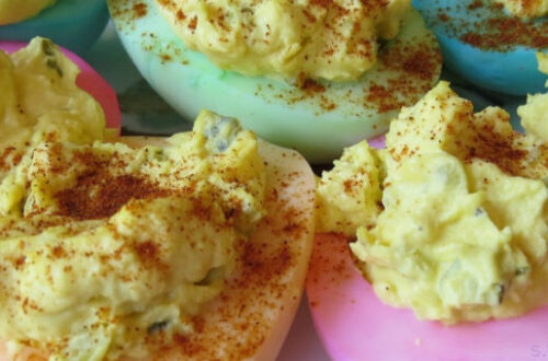 deviled eggs